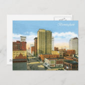 Carte Postale Vintage Birmingham (Devant / Derrière)