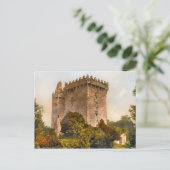 Carte Postale Vintage Blarney Castle Irlande (Debout devant)