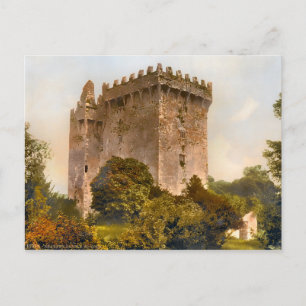 Carte Postale Vintage Blarney Castle Irlande