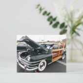 Carte Postale Vintage boisé (Debout devant)