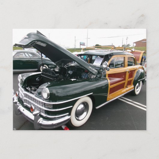 Carte Postale Vintage boisé (Devant)