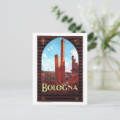 Carte postale vintage Bologne Italie Travel (Debout devant)