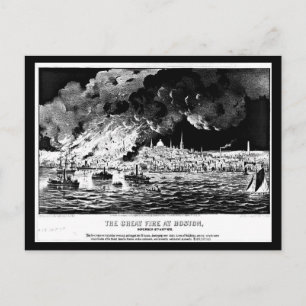 Carte postale Vintage Boston Art-14