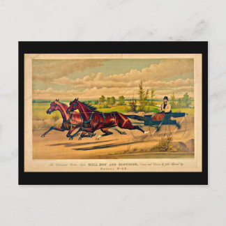 Carte postale Vintage Boston Artwork-41