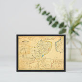 Carte postale Vintage Boston Maps-10 (Debout devant)