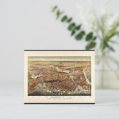 Carte postale Vintage Boston Maps-7 (Debout devant)