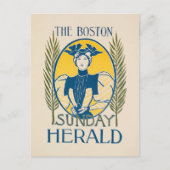 Carte Postale Vintage Boston Sunday Herald (Devant)