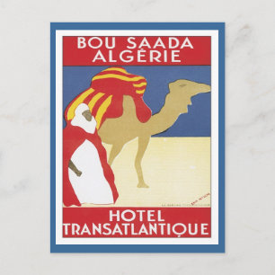 Carte Postale Vintage Bou Saada Algérie