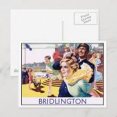Carte Postale Vintage Bridlington (Devant / Derrière)