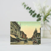 Carte postale vintage Brockton, Massachusetts (Debout devant)