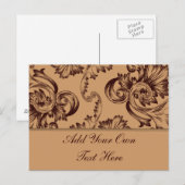 Carte Postale Vintage (Brown foncé) (Devant / Derrière)