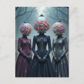 Carte Postale Vintage Bubblegum Machine Ladies (Devant)