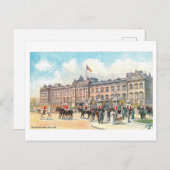 Carte postale Vintage Buckingham Palace (Devant / Derrière)