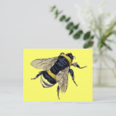 Carte Postale Vintage Bumble Bee (Debout devant)