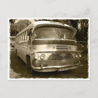 Carte Postale Vintage Bus