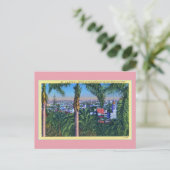 Carte Postale Vintage Business section Hollywood CAL (Debout devant)