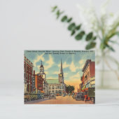 Carte Postale Vintage, Cabot Street, Beverly Massachusetts (Debout devant)