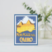 Carte Postale Vintage Caire Egypte (Debout devant)