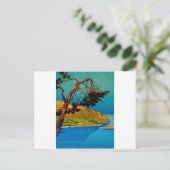 Carte Postale Vintage California Coast Travel (Debout devant)