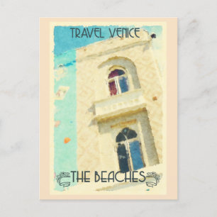 Carte Postale Vintage California Venice Beach Voyage Retro
