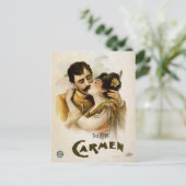 Carte Postale Vintage Carmen The Kiss (Debout devant)