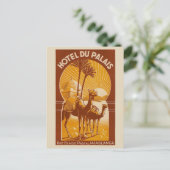 Carte postale vintage Casablanca Travel (Debout devant)