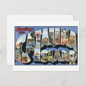 Carte postale vintage Catalina Island (Devant / Derrière)