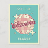 Carte postale Vintage Chamonix France Retro (Devant)