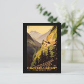 Carte Postale Vintage Chamonix-Martigny Travel (Debout devant)