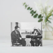 Carte Postale Vintage Chekhov et Tolstoï (Debout devant)