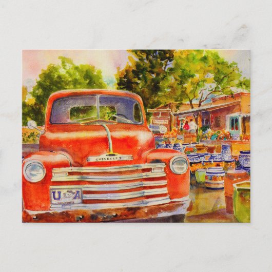 Carte postale vintage Chevy (Devant)