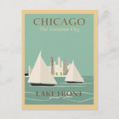 Carte postale vintage Chicago (Devant)