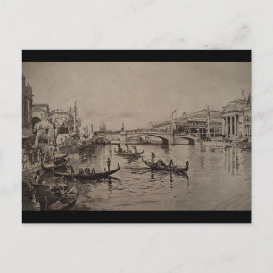 Carte postale Vintage Chicago Art-World Expo