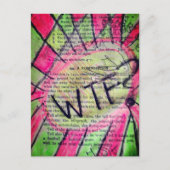 Carte Postale Vintage Childrens Book Mixed Media Collage (Devant)