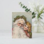 Carte postale Vintage Christmas (Debout devant)
