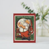 Carte postale Vintage Christmas (Debout devant)