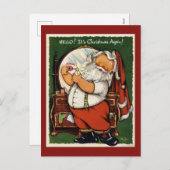 Carte postale Vintage Christmas (Devant / Derrière)