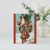 Carte postale Vintage Christmas (Debout devant)