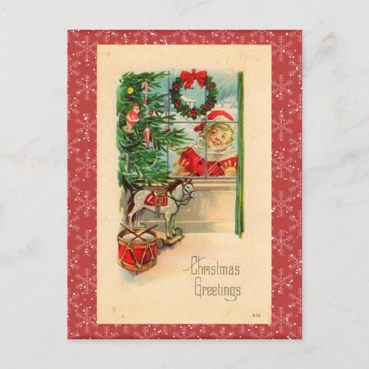 Carte postale Vintage Christmas (Devant)