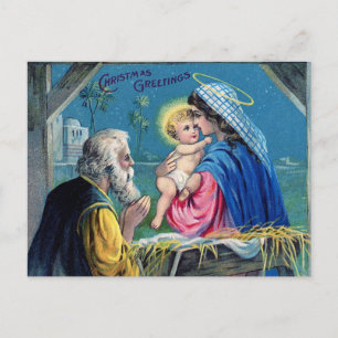 Carte postale Vintage Christmas