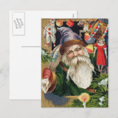 Carte postale Vintage Christmas (Devant / Derrière)