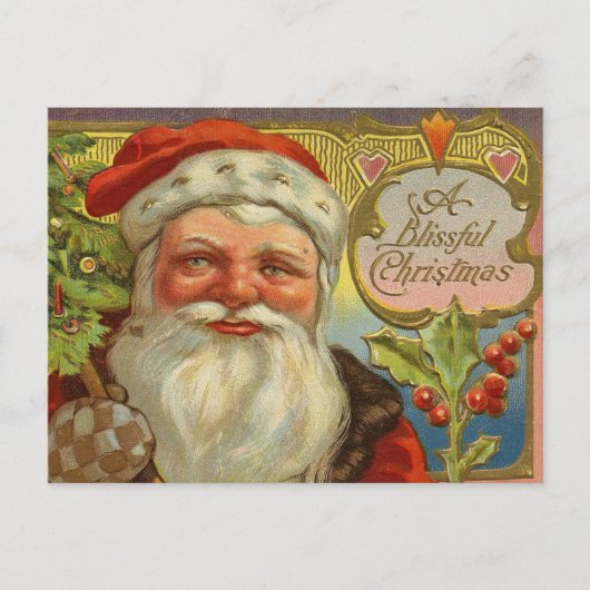 Carte postale Vintage Christmas (Devant)
