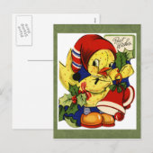 Carte postale Vintage Christmas (Devant / Derrière)