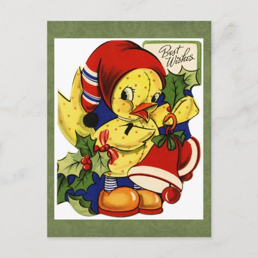 Carte postale Vintage Christmas (Devant)