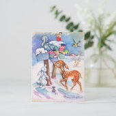 Carte postale Vintage Christmas (Debout devant)