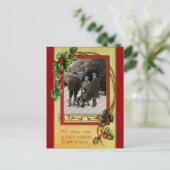 Carte postale Vintage Christmas (Debout devant)