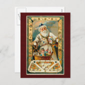 Carte postale Vintage Christmas (Devant / Derrière)