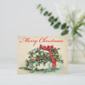 Carte postale Vintage Christmas (Debout devant)