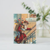 Carte postale Vintage Christmas (Debout devant)