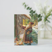 Carte postale Vintage Christmas (Debout devant)